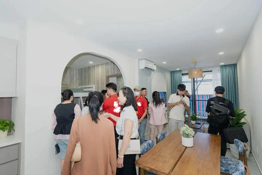 Thị trường bất động sản đón nhận nhiều thông tin tích cực. Ảnh: T.L Thị trường bất động sản đón nhận nhiều thông tin tích cực